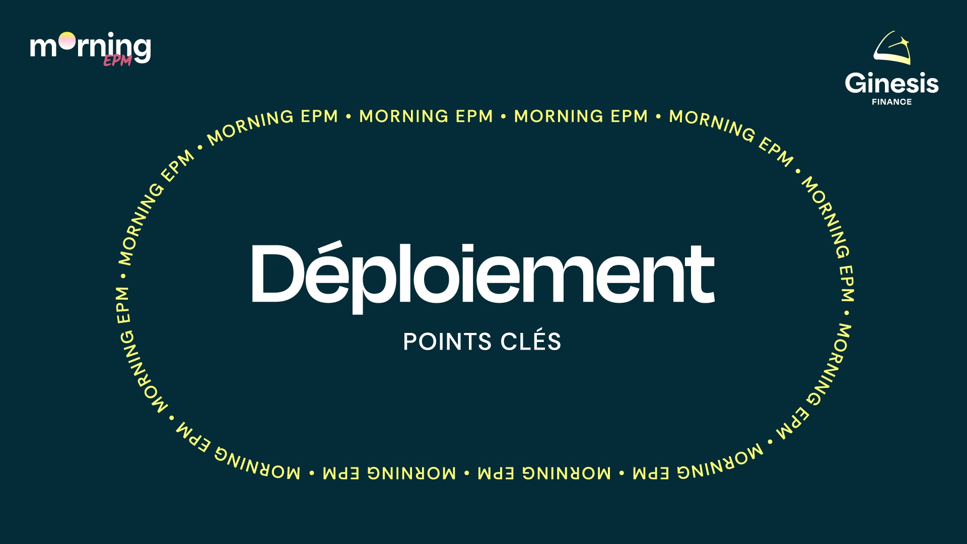 Morning EPM - S3EP11 DEPLOY